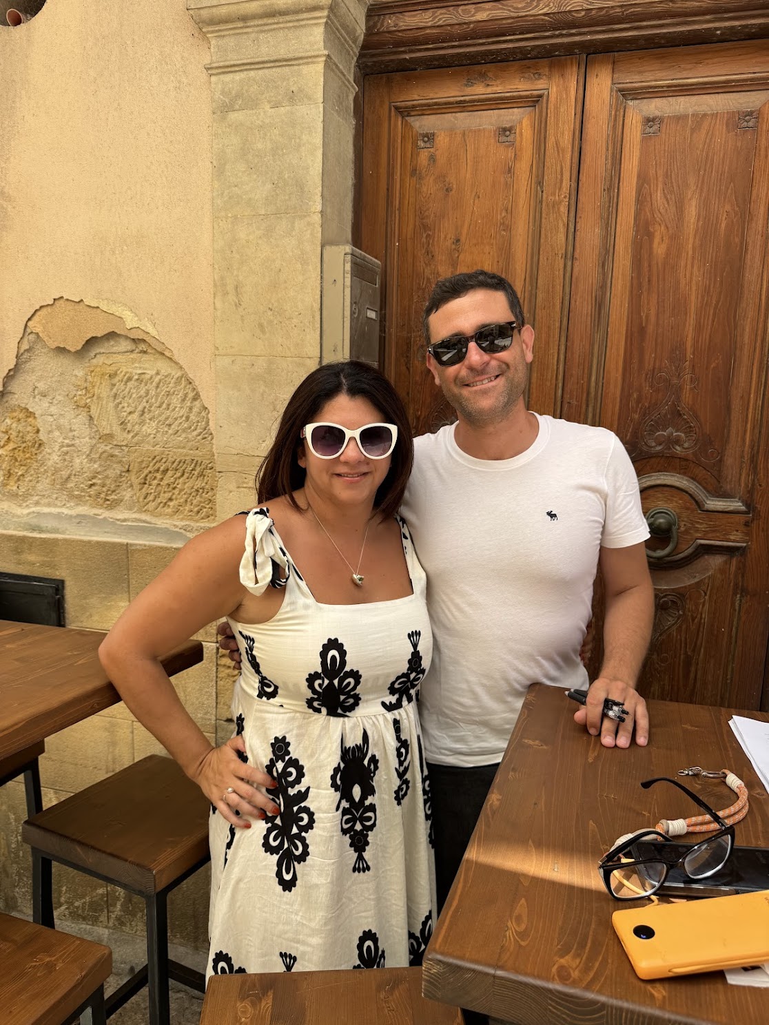 Feuza Reis and Fabrizio Internicola in Salemi, Sicily